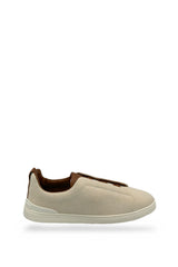 TENIS ZEGNA TRIPLE STITCH BLANCO