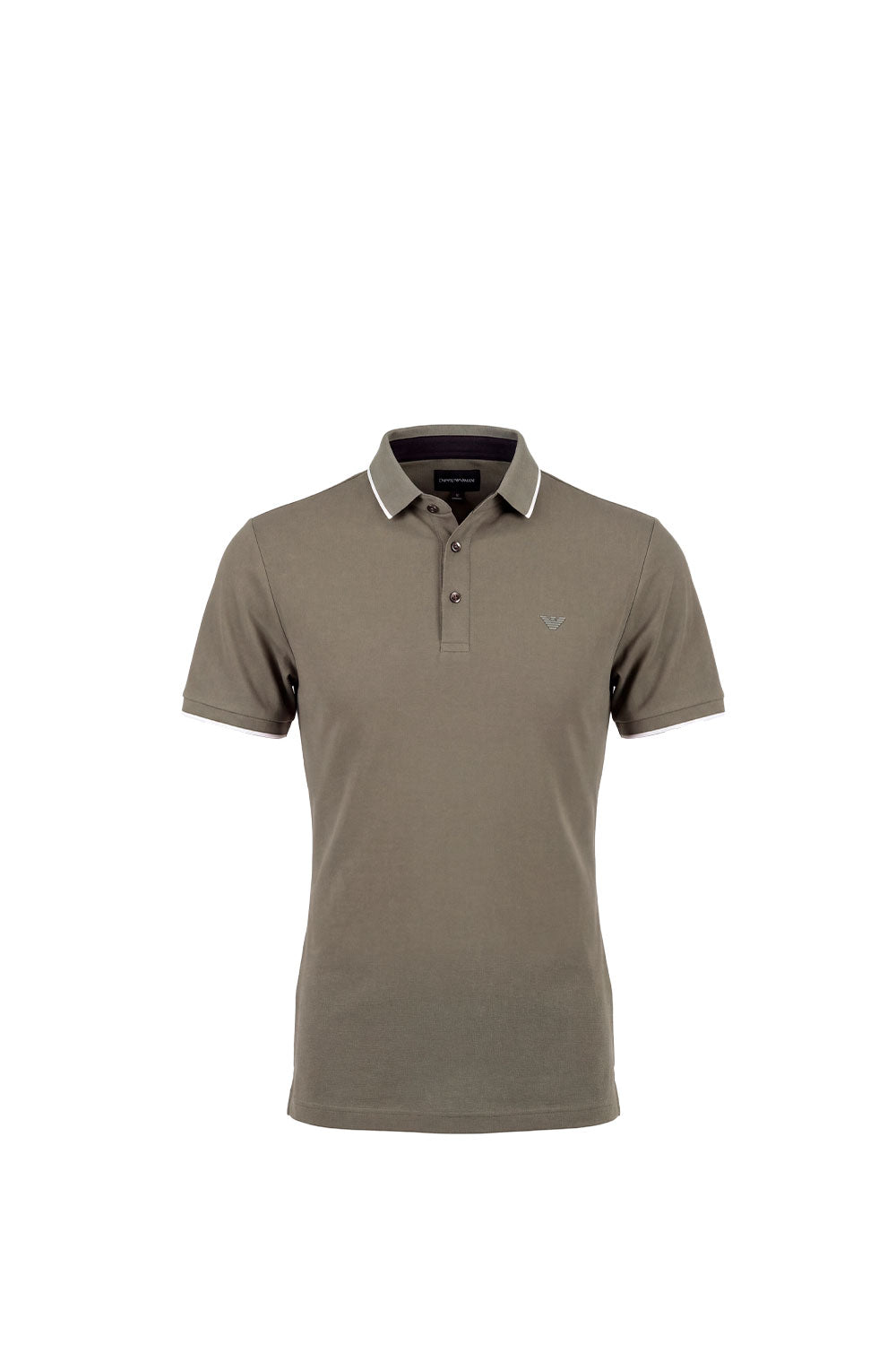 ARMANI POLO SEDA VERDE