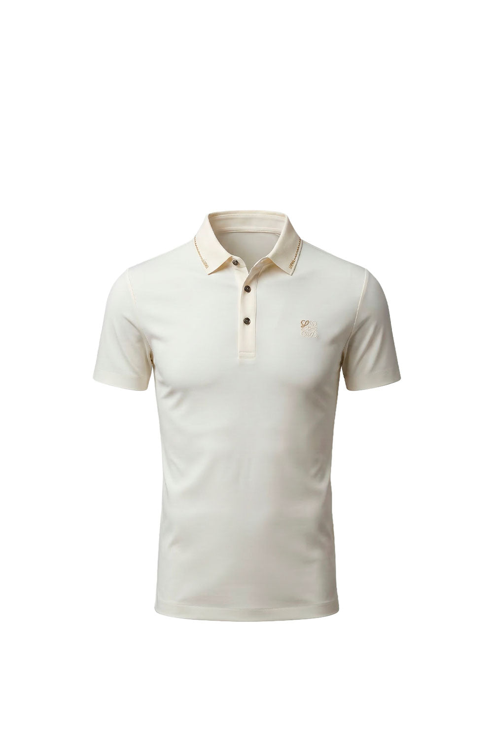 LOEWE POLO DE SEDA BLANCA