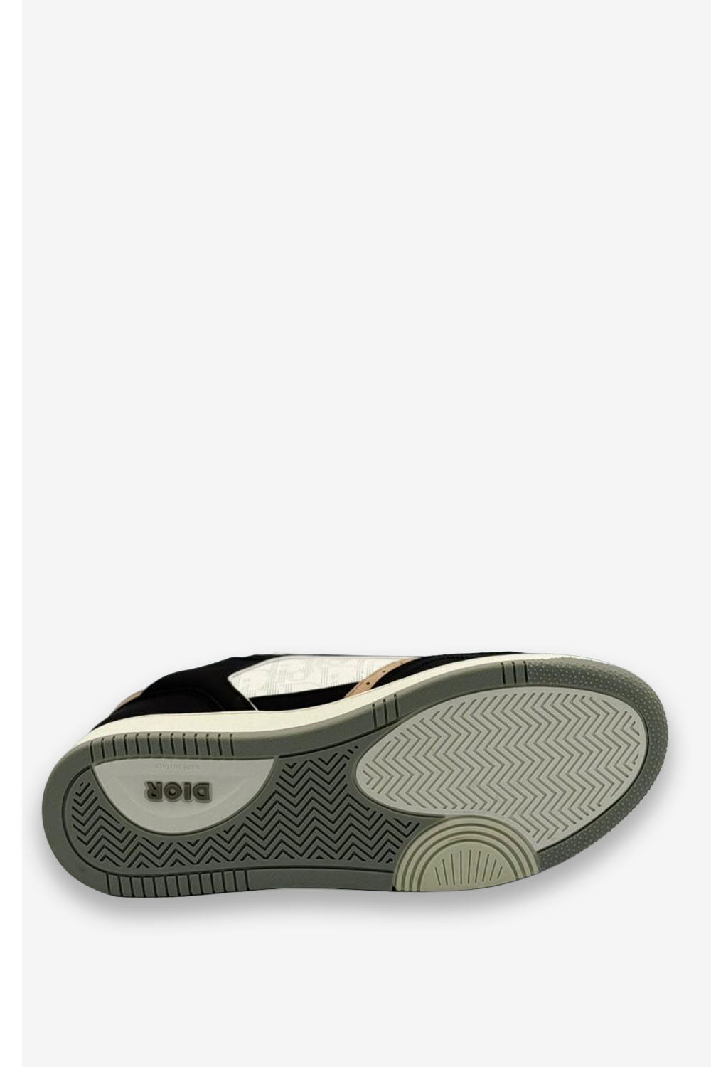 TENIS DIOR B27 LOW BLANCO / NEGRO / LATE