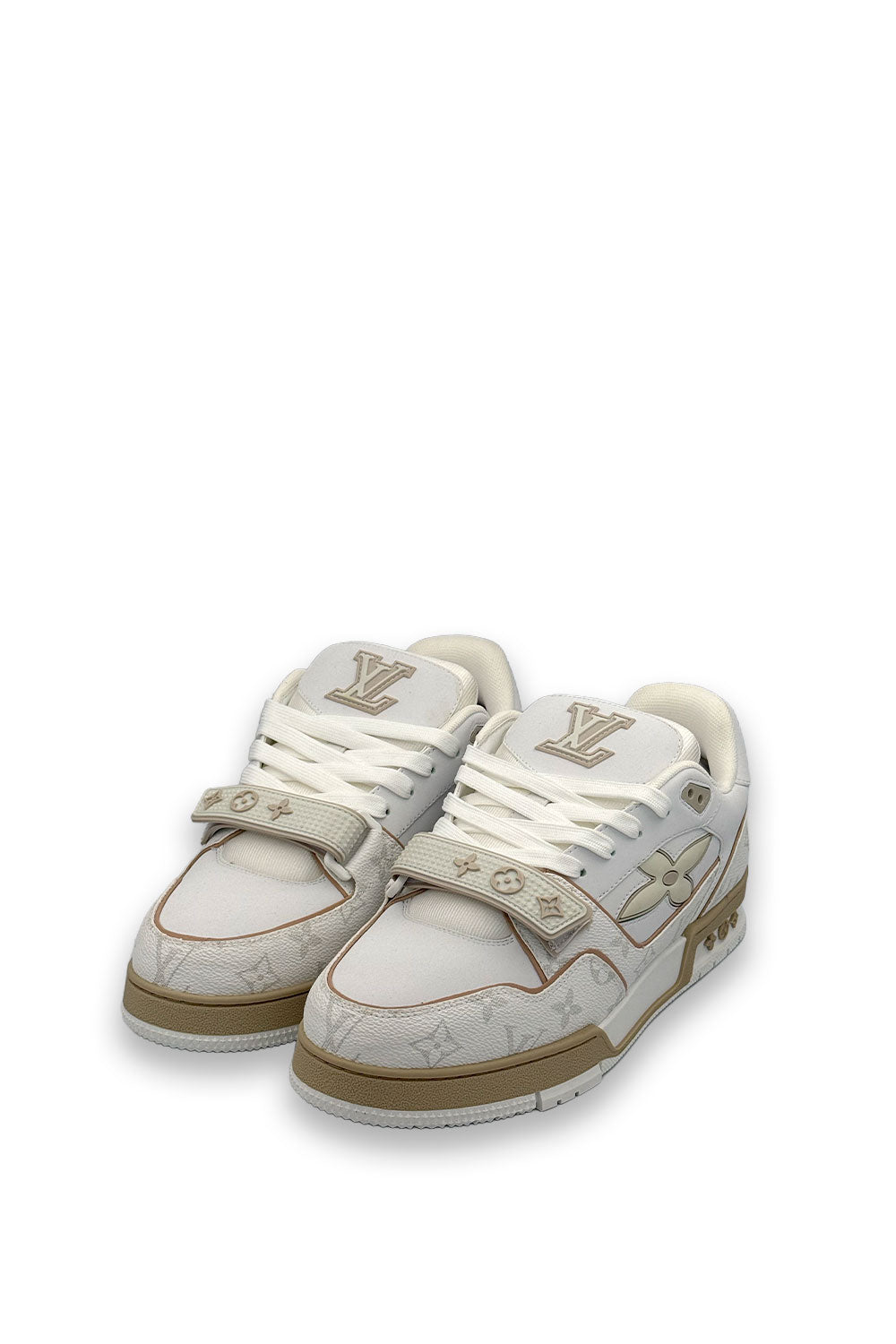 TENIS LV BROCHE BEIGE