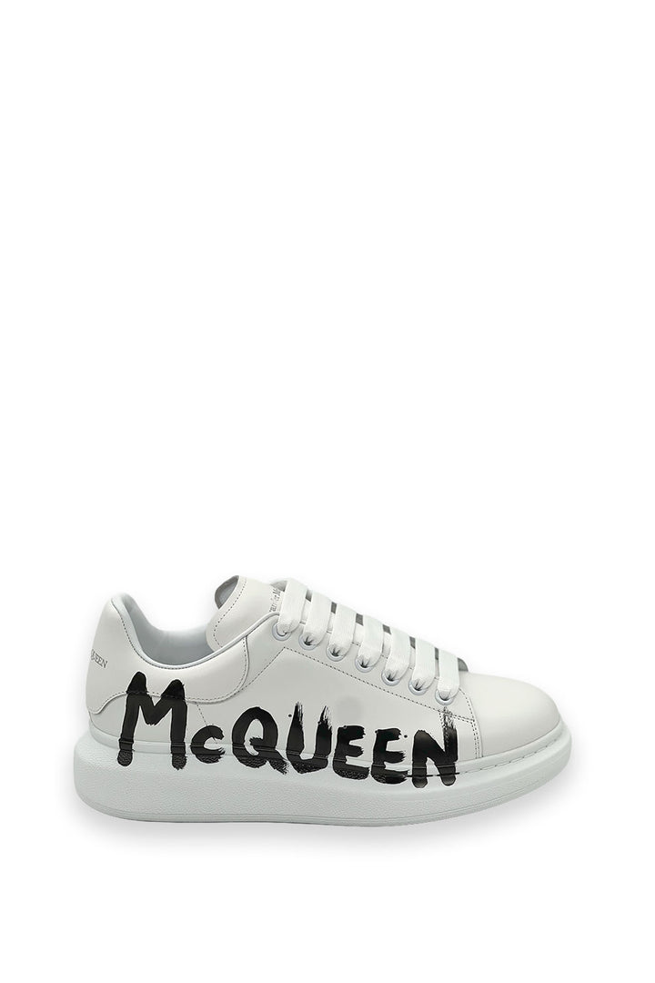 TENIS ALEXANDER MCQUEEN BLANCO GRAFFITI NEGRO