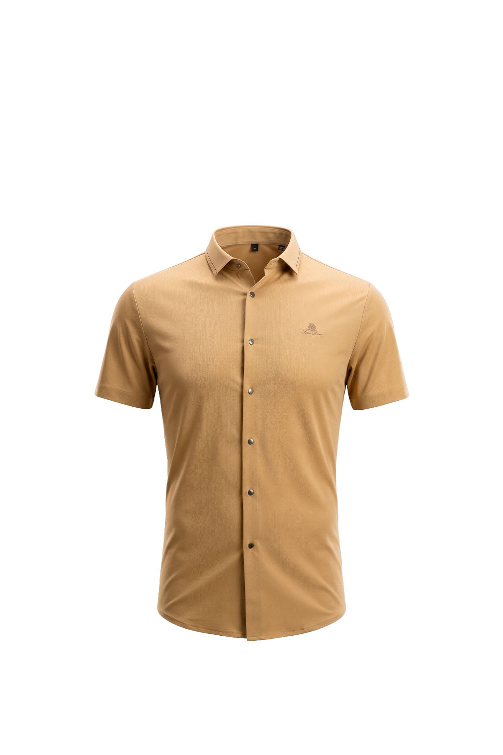 LORO PIANA CAMISA DE SEDA CAMEL