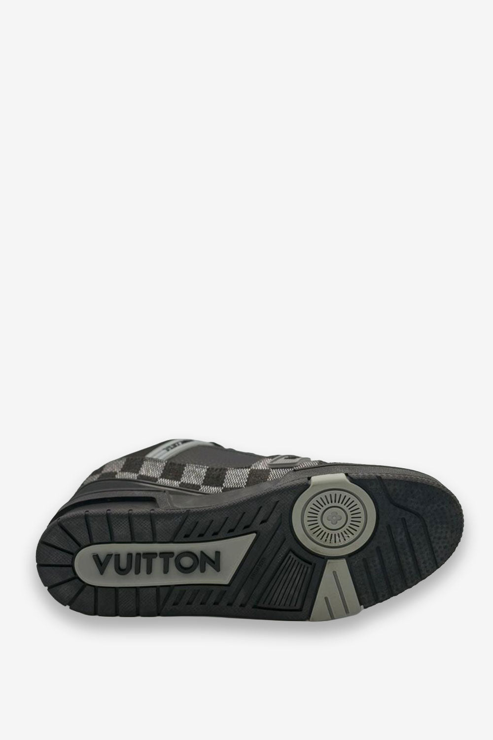 TENIS LV TRAINER DENIM NOIR