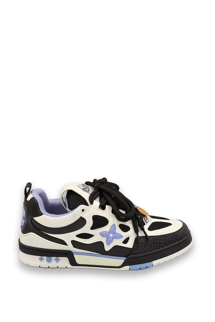 TENIS LV SKATE NEGRO MORADO
