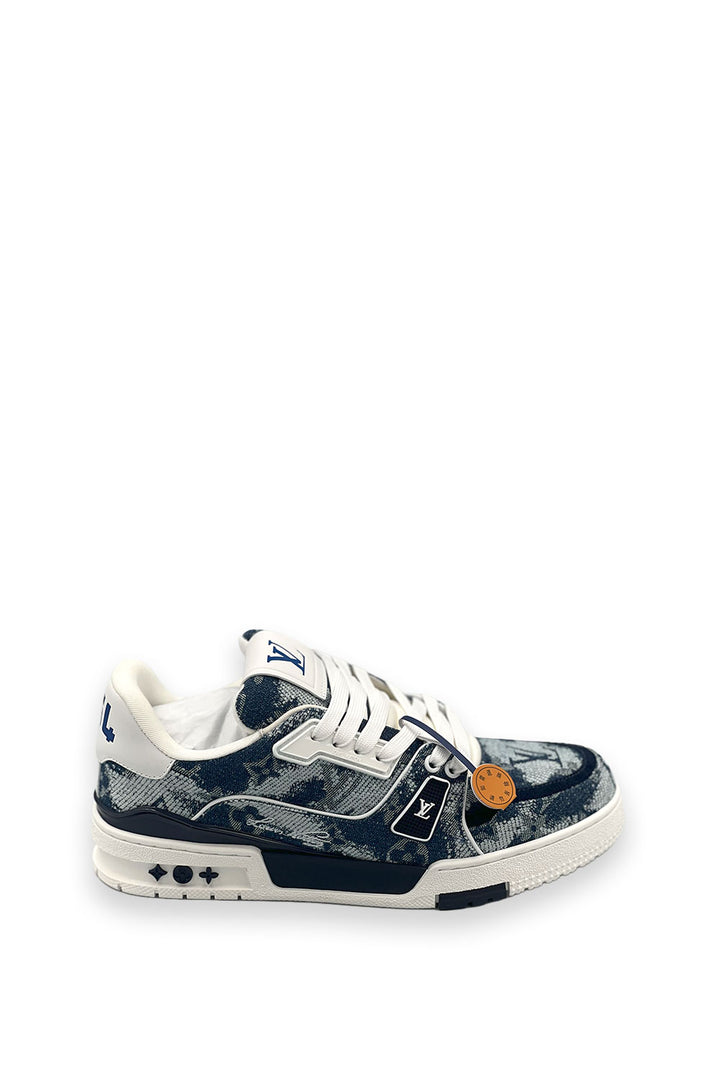 TENIS LV TRAINER MULITAR AZUL