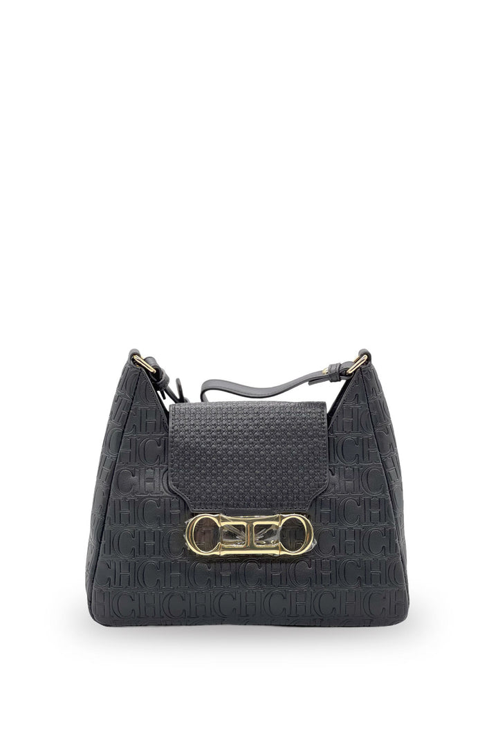 Bolsa Carolina Herrera Hobo Negro
