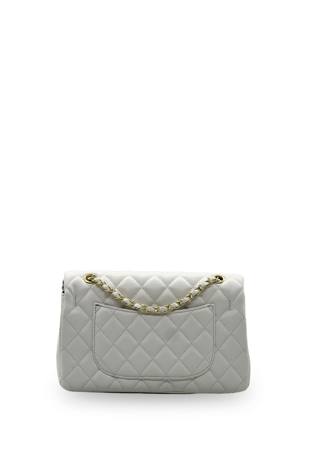 Bolsa Chanel Classic Flap Blanco
