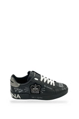 TENIS D&G CROWN BLACK