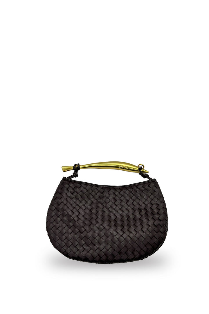 BOLSA BOTTEGA B1957 NEGRO ORO