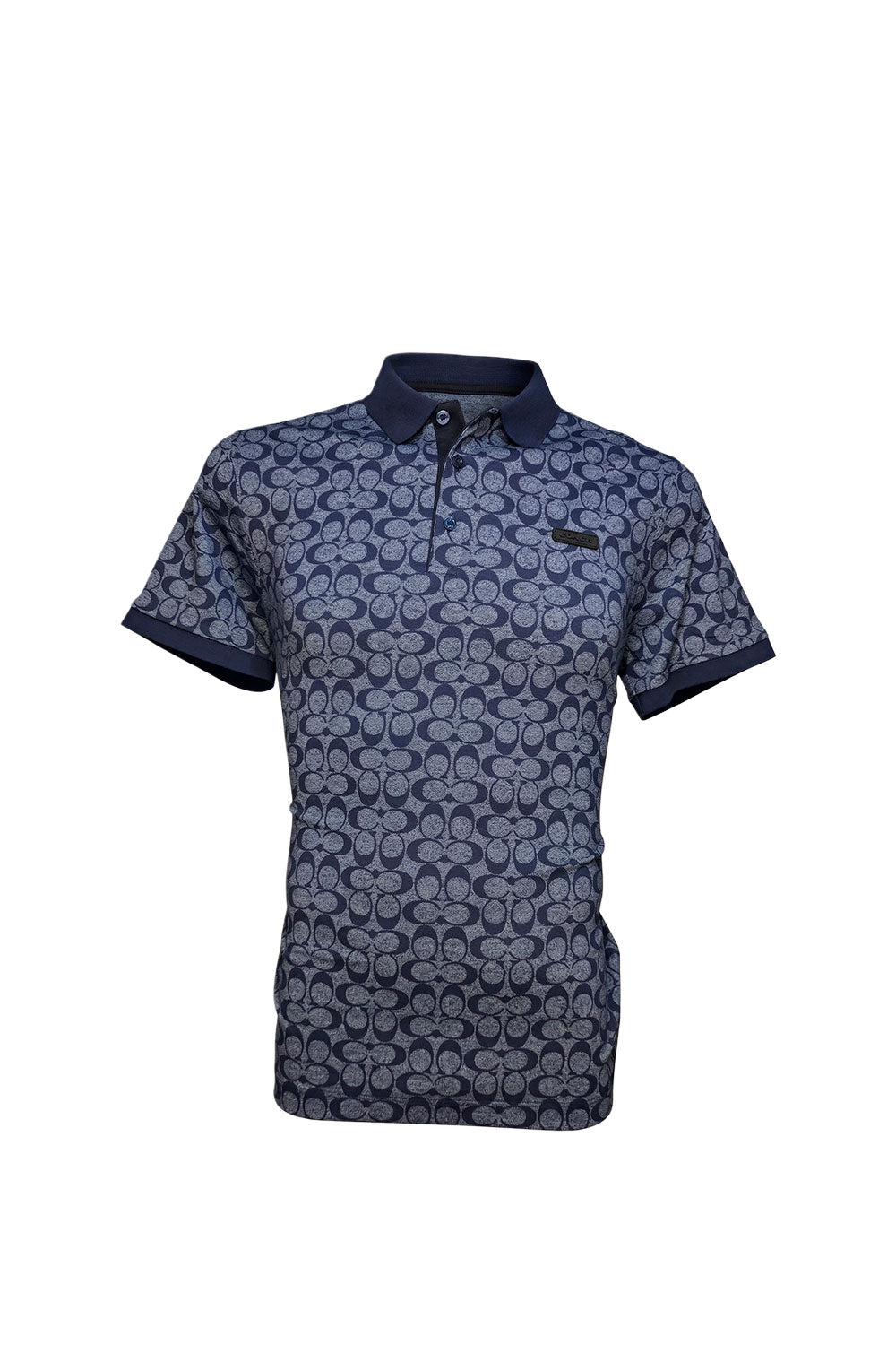 COACH POLO SIGNATURE AZUL MARINO