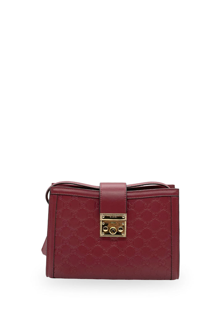 Bolsa Gucci Padlock Vino