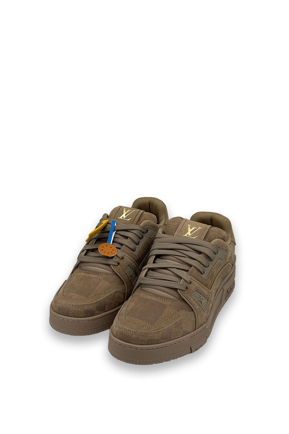 TENIS LV TAUPE BROWN