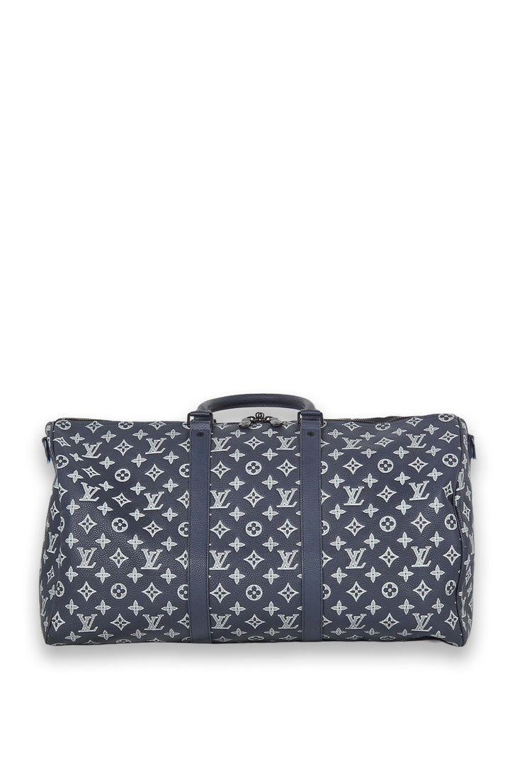 Bolso de viaje Keepall 50 con correa Azul Marino