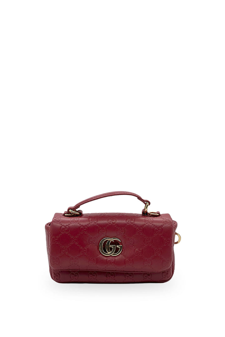 Bolsa Gucci Marmont Vino