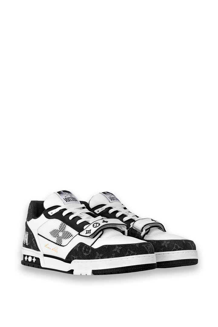 TENIS LV BROCHE BLANCO NEGRO