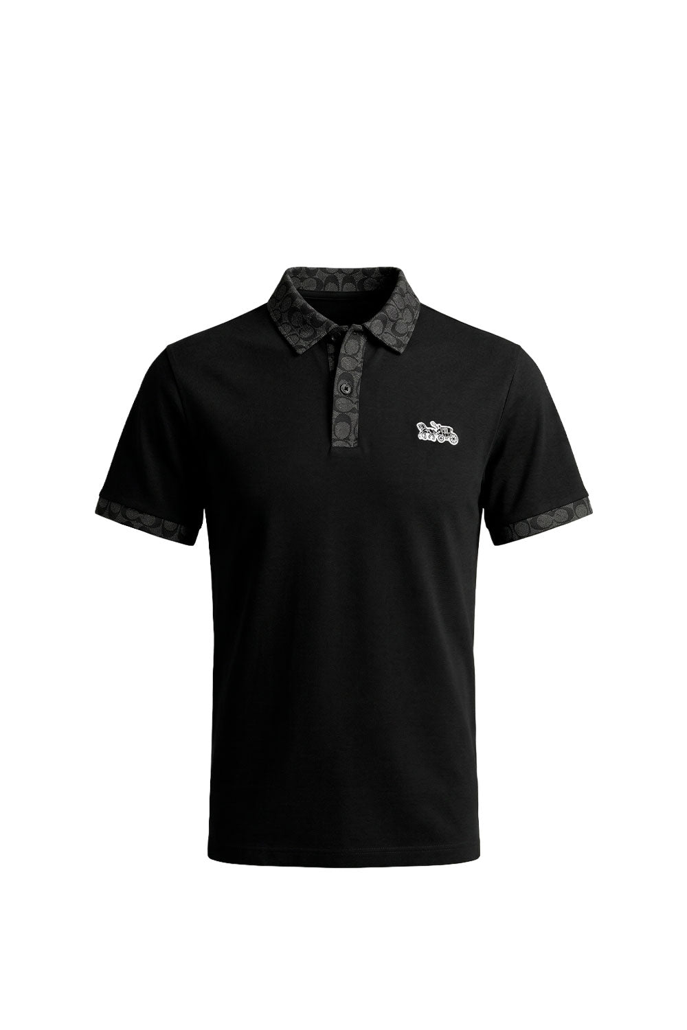 COACH POLO MONOGRAMA NEGRO