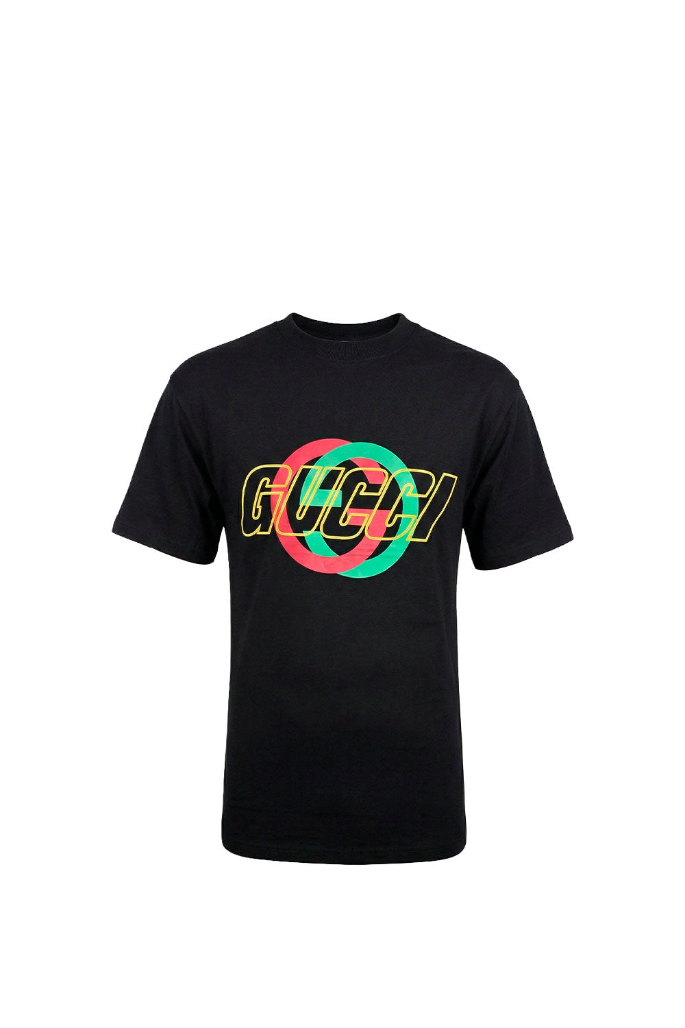 GUCCI PLAYERA NEGRO LOGO