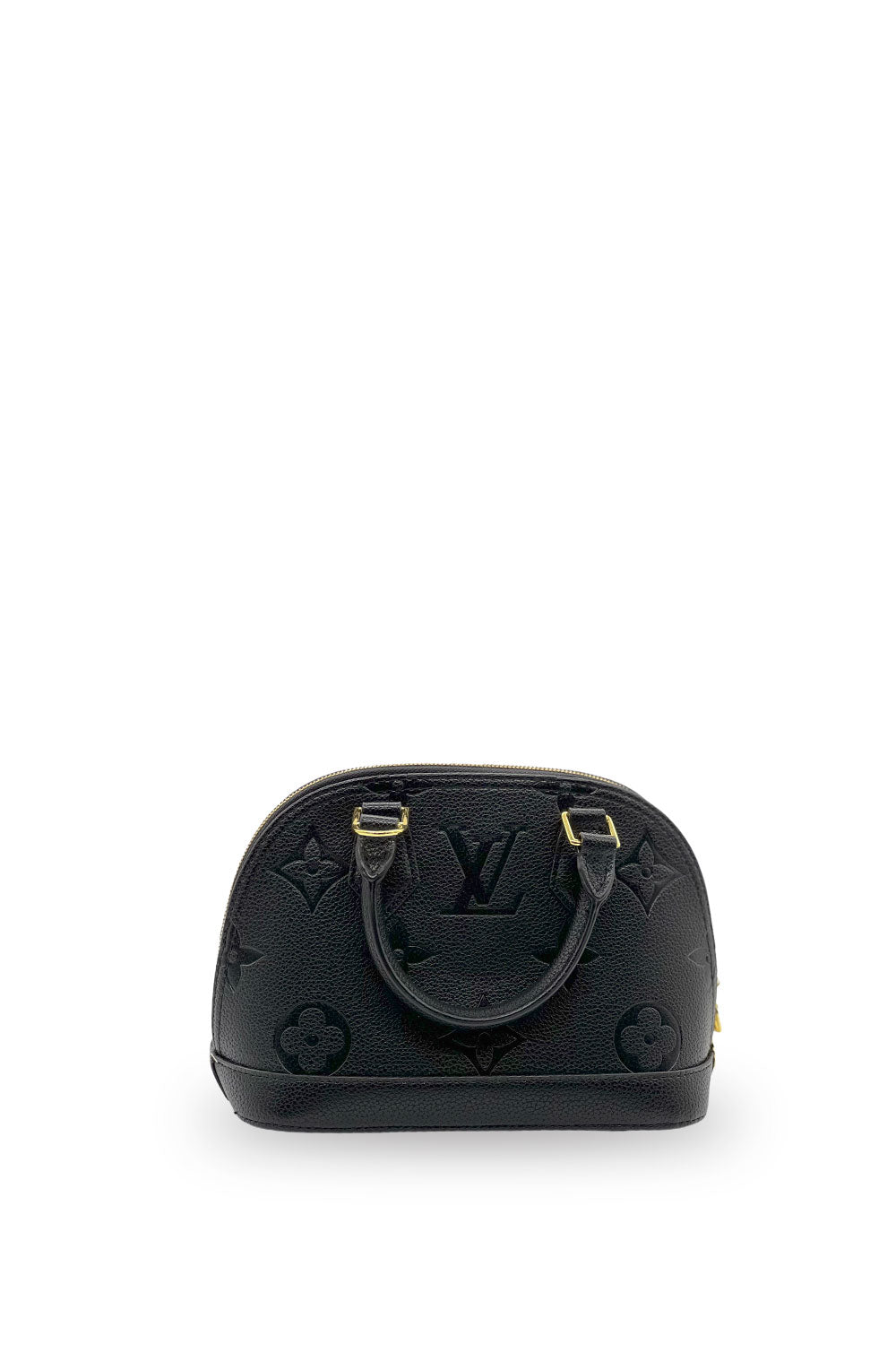 Bolsa Louis Vuitton Alma Negro en Relieve