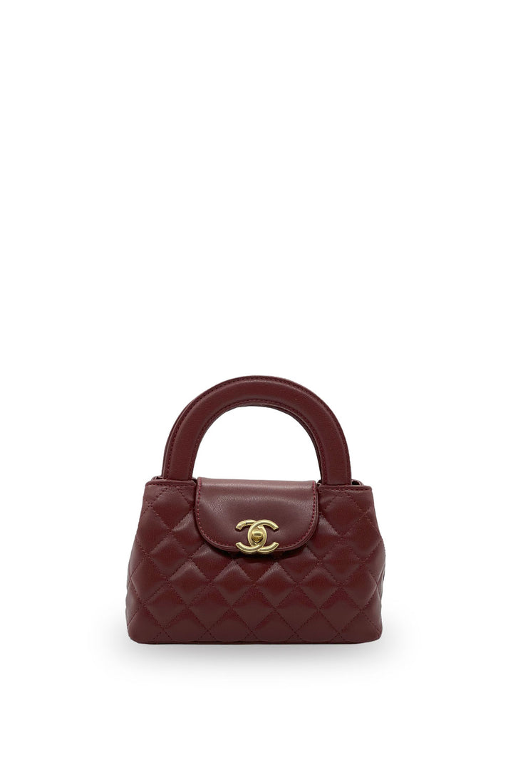 Bolsa Chanel Kelly Mini Vino