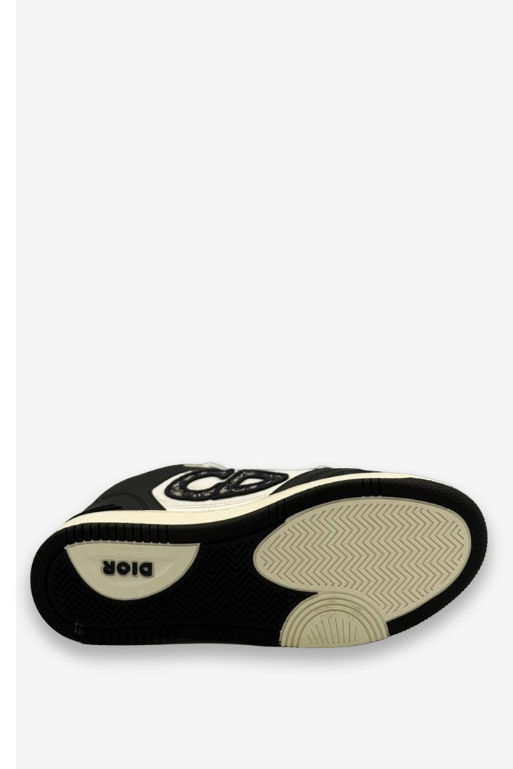 TENIS DIOR B57 MID NEGRO BLANCO