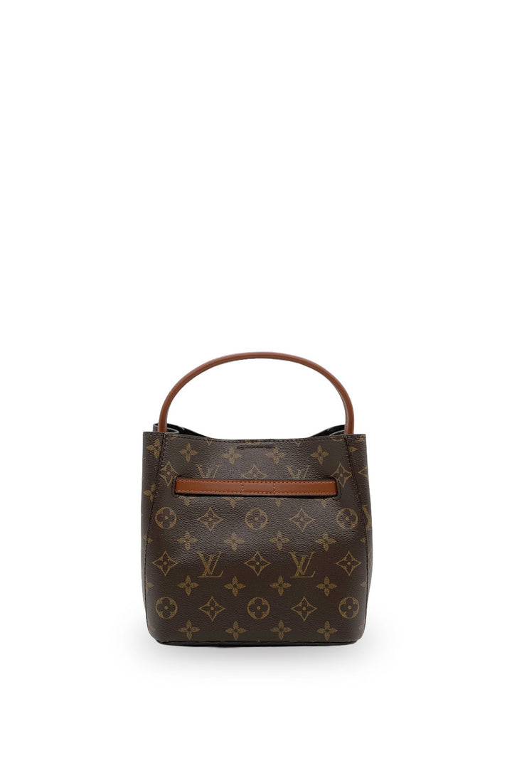 Bolsa Louis Vuitton Balde Monograma Café