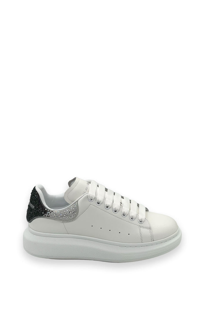 ALEXANDER MCQUEEN SILVER CRYSTAL