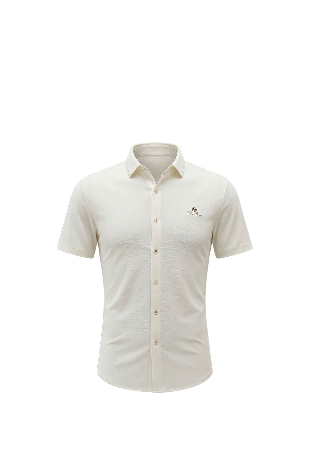 LORO PIANA CAMISA DE SEDA BLANCA