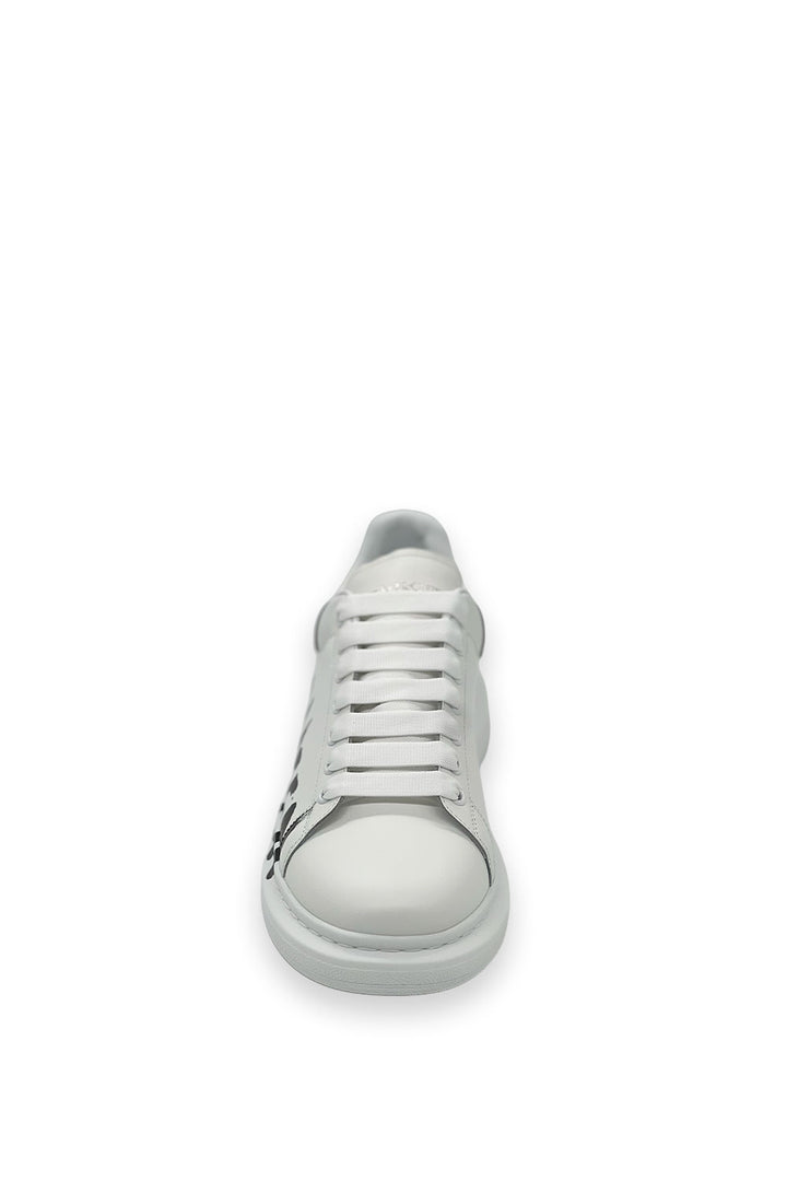 TENIS ALEXANDER MCQUEEN BLANCO GRAFFITI NEGRO