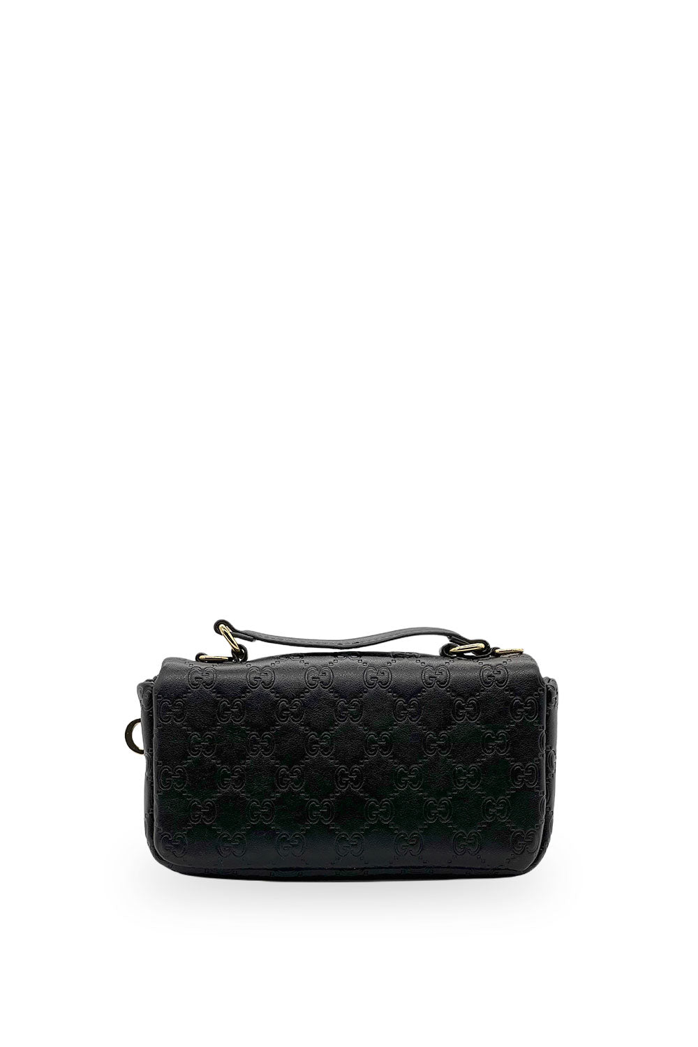 Bolsa Gucci Marmont Negro en Relieve