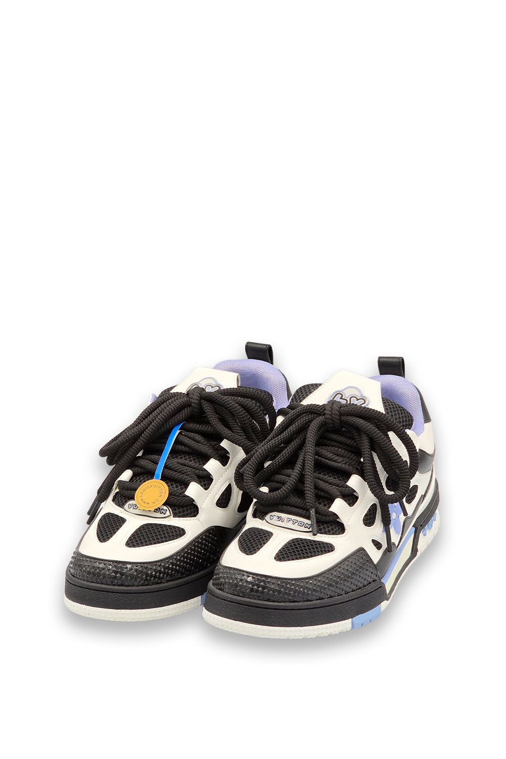 TENIS LV SKATE NEGRO MORADO