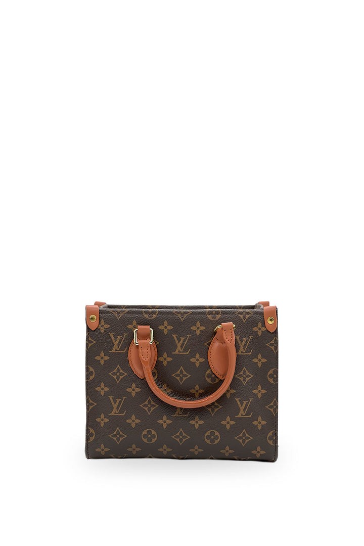 Bolsa Louis Vuitton Tote Monograma Café