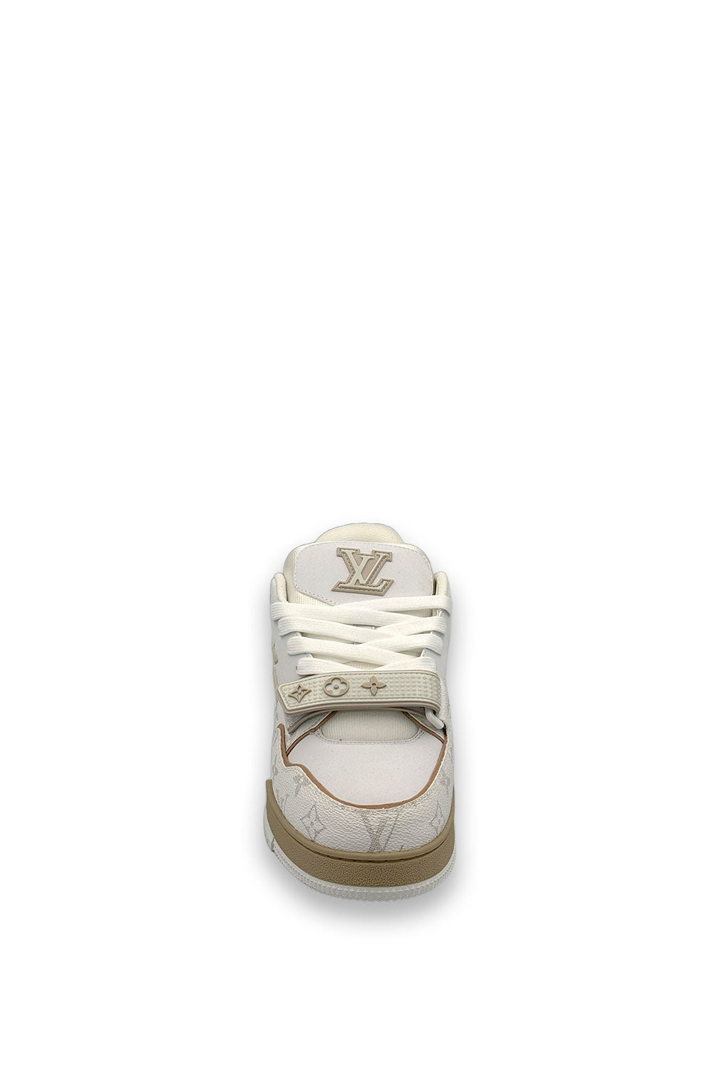 TENIS LV BROCHE BEIGE