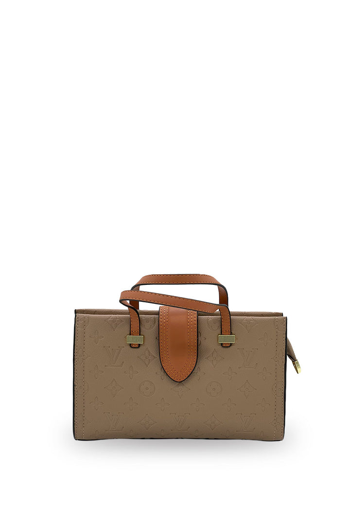 Bolsa Louis Vuitton Tote Caqui en Relieve