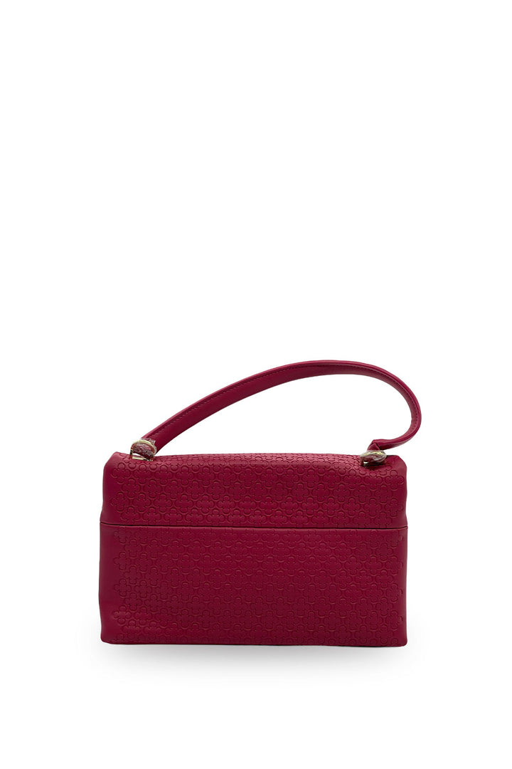 Bolsa Carolina Herrera Solapa Fucsia
