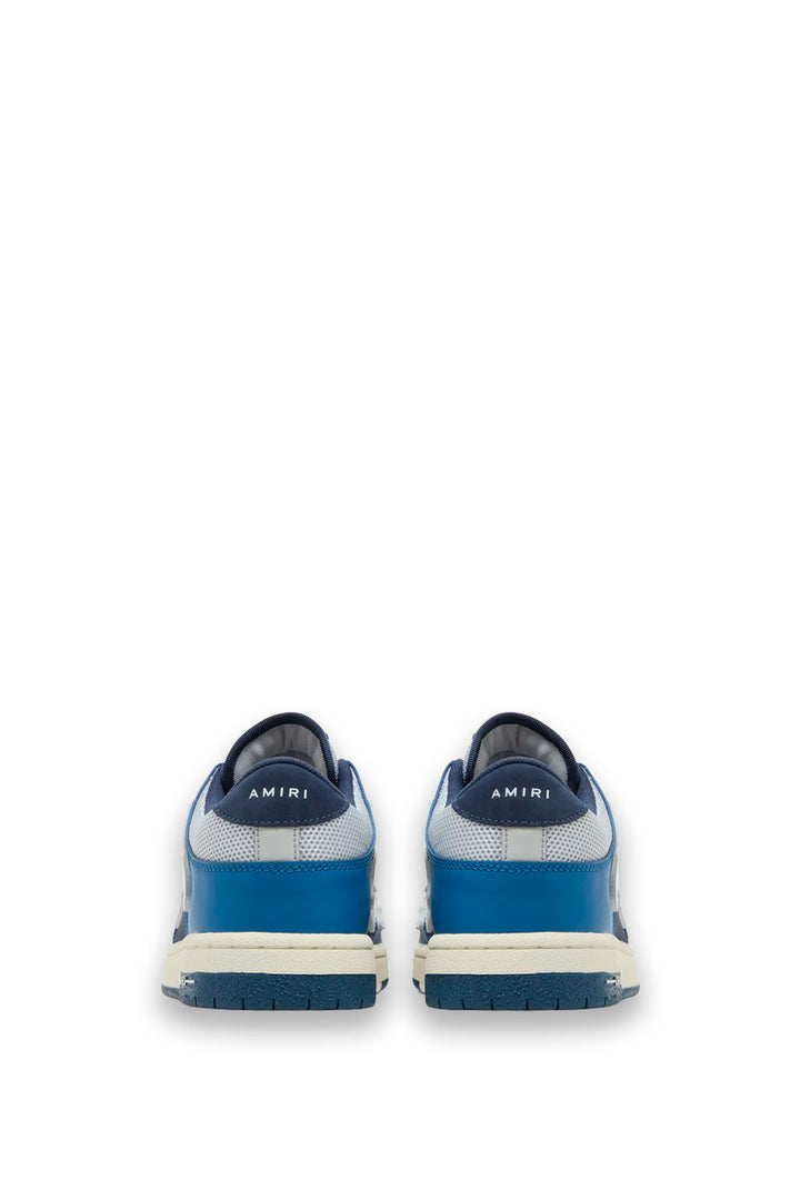 TENIS AMIRI TOP LOW BLANCO AZUL