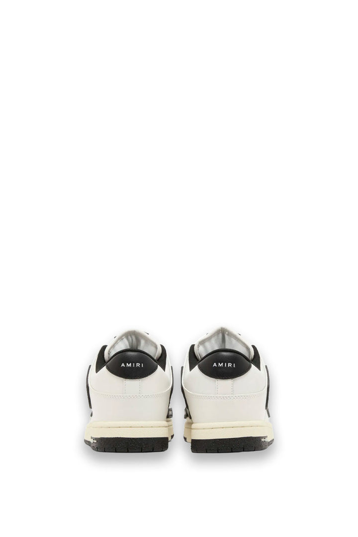 TENIS AMIRI SKEL TOP LOW BLANCO NEGRO