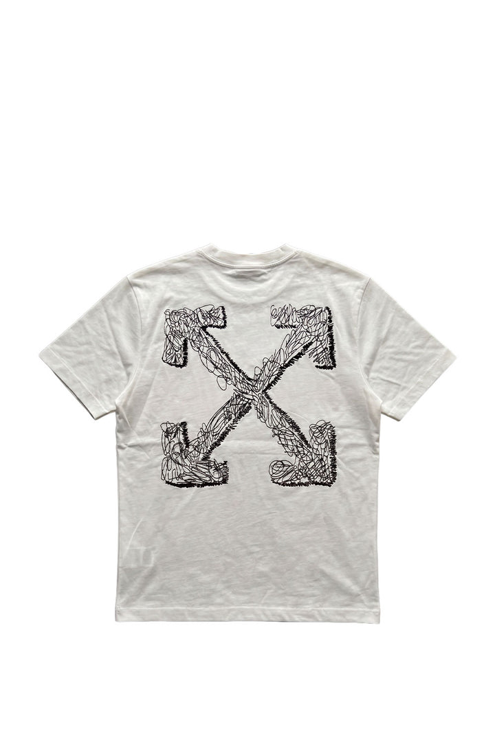 Turca O/W Scribble Arrow Blanco