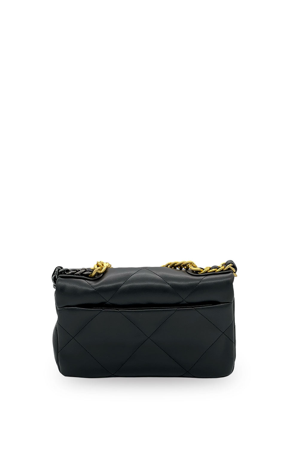Bolsa Chanel 19 Negro y Oro