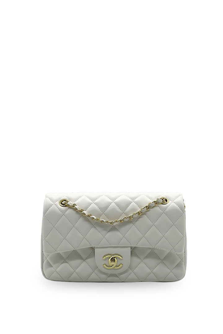 Bolsa Chanel Classic Flap Blanco