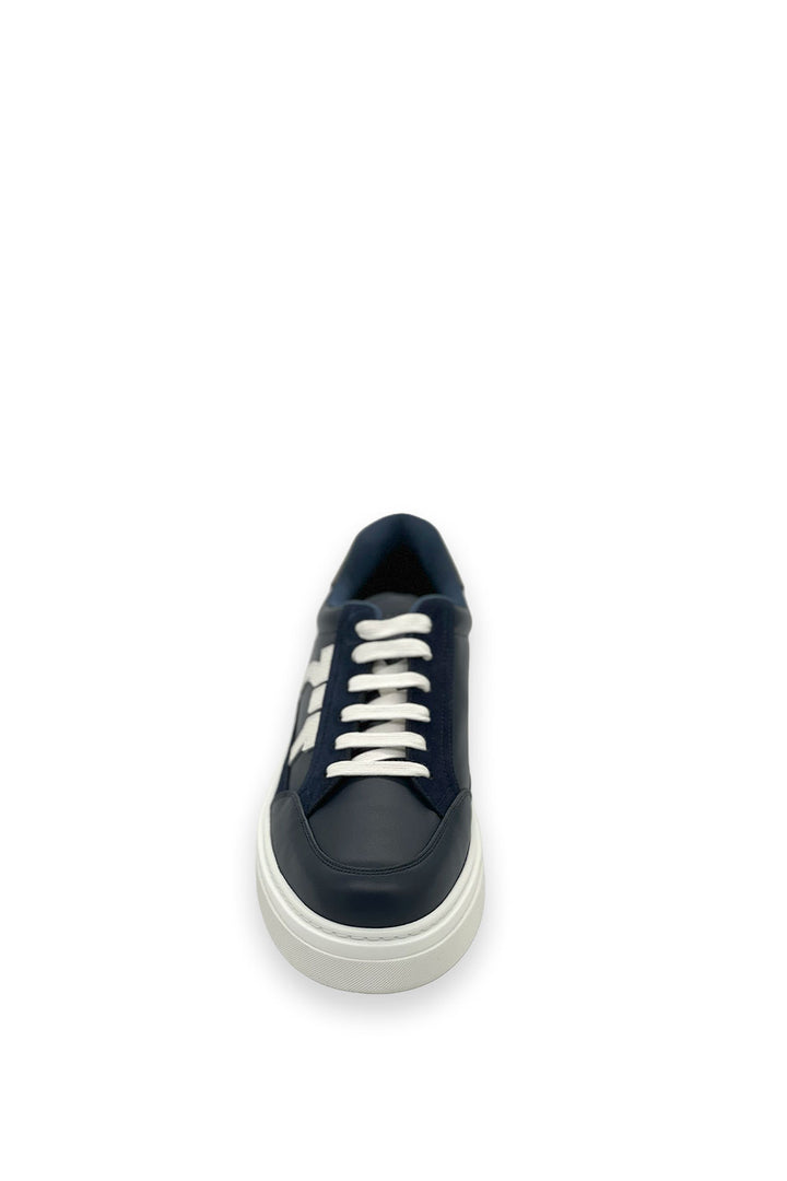 TENIS FERRAGAMO GANCINI AZUL