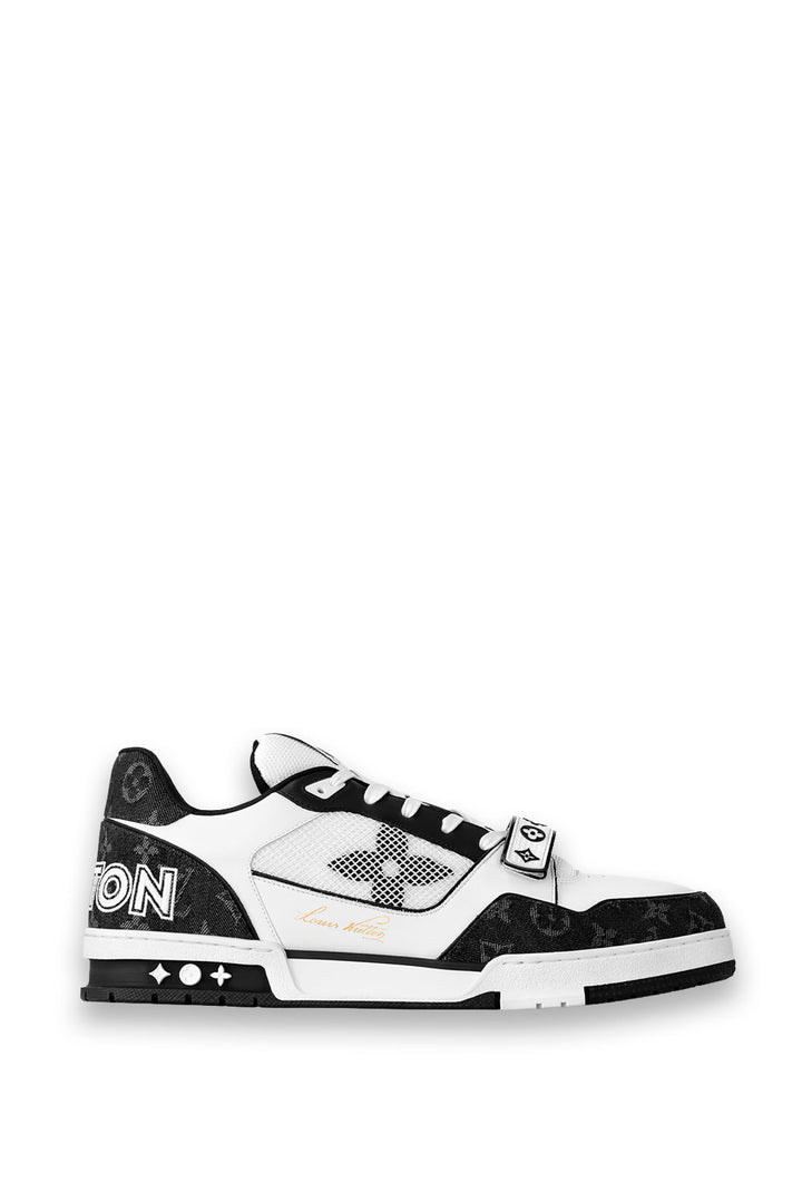 TENIS LV BROCHE BLANCO NEGRO