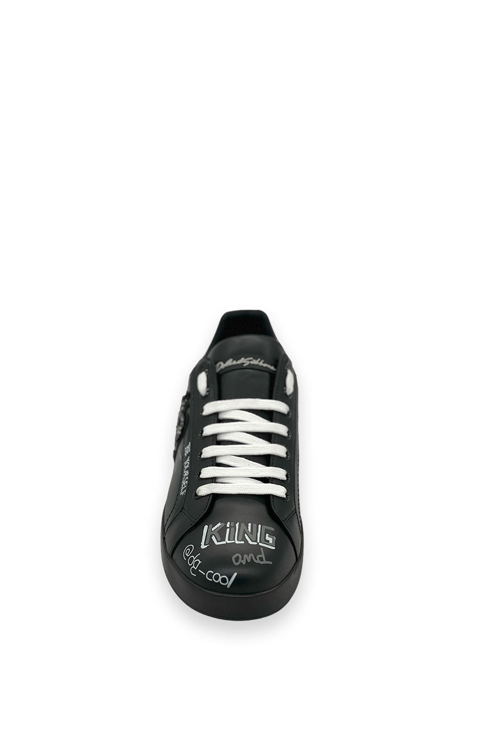 TENIS D&amp;G CROWN BLACK