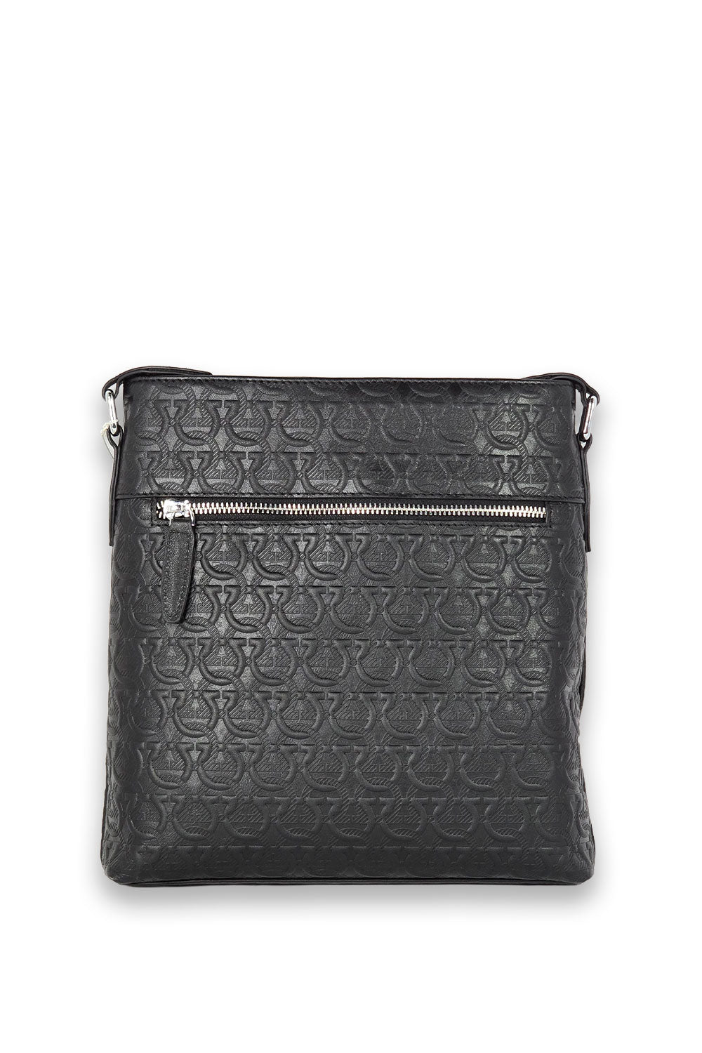 Bolso Messenger con Gofrado Gancini