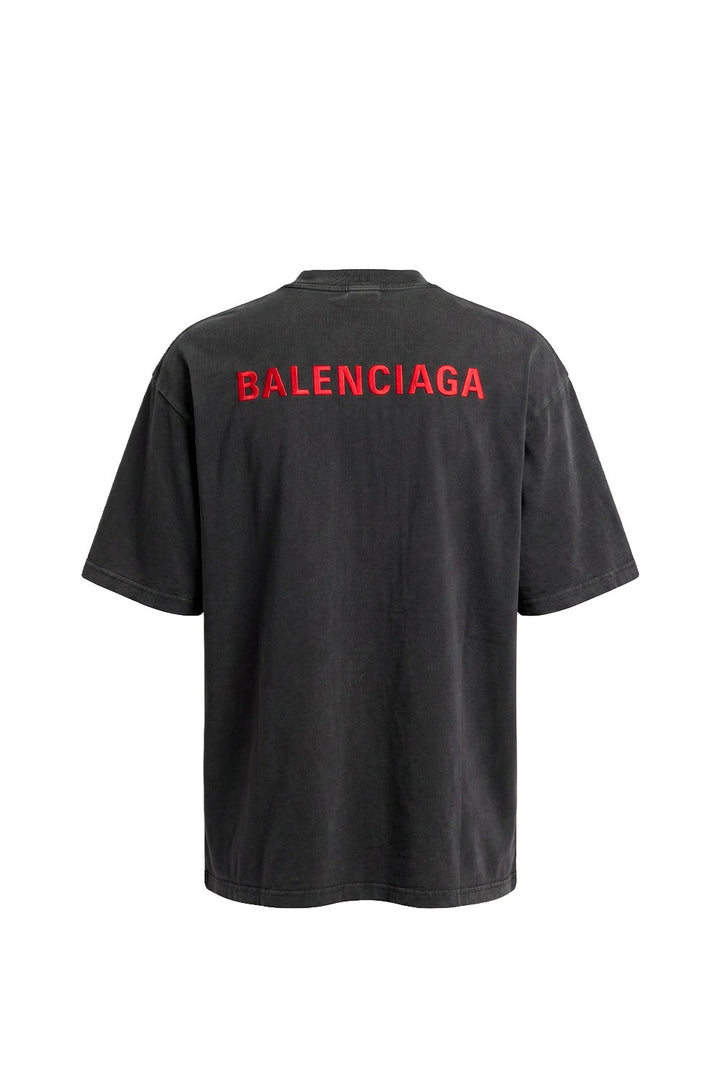 Turca Balenciaga Negro Rojo