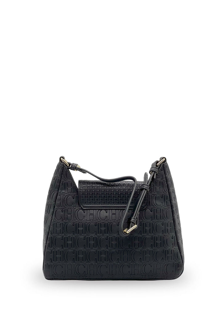 Bolsa Carolina Herrera Hobo Negro