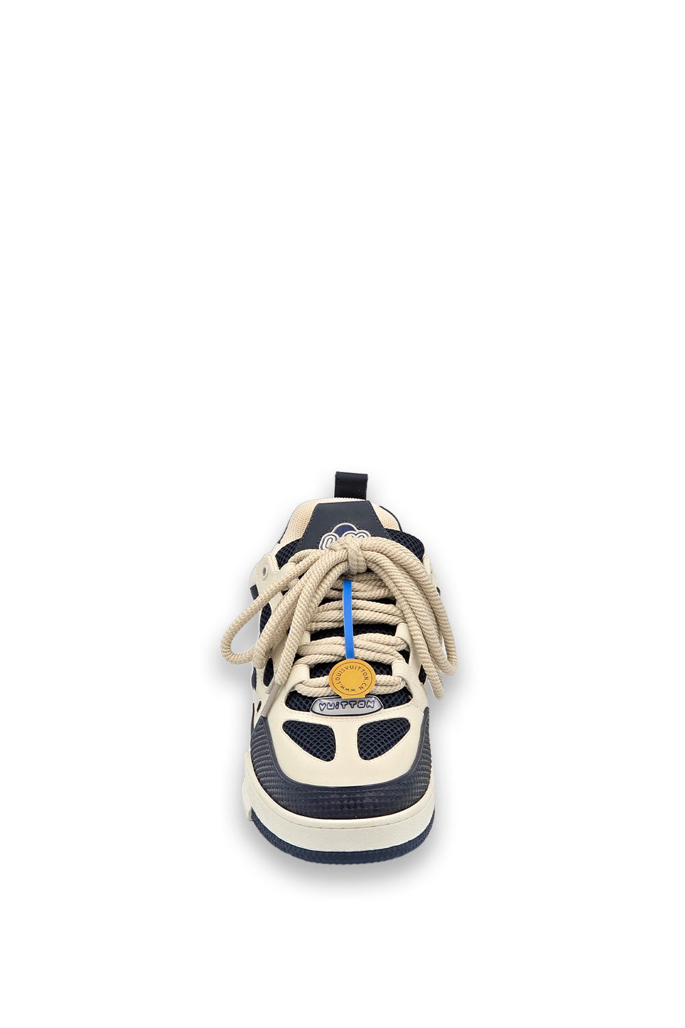TENIS LV SKATE AZUL BLANCO