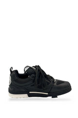TENIS LV SKATE NEGRO TOTAL BLANCO