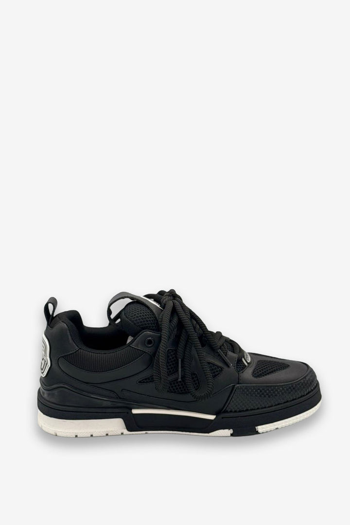 TENIS LV SKATE NEGRO TOTAL BLANCO
