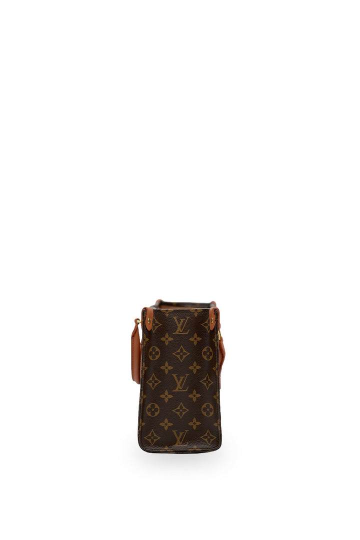 Bolsa Louis Vuitton Tote Monograma Café